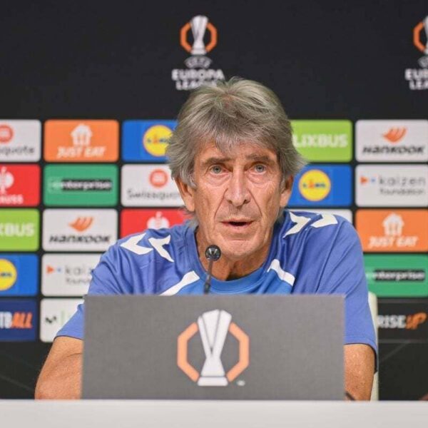 Manuel Pellegrini: «Estamos convencidos de que podemos hacer una buena Europa League»