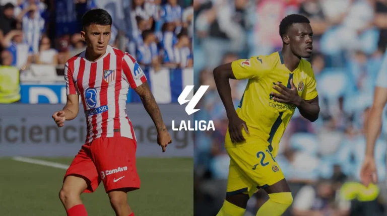 Atlético vs Villarreal encuentro de LaLiga equivalente a la jornada 4