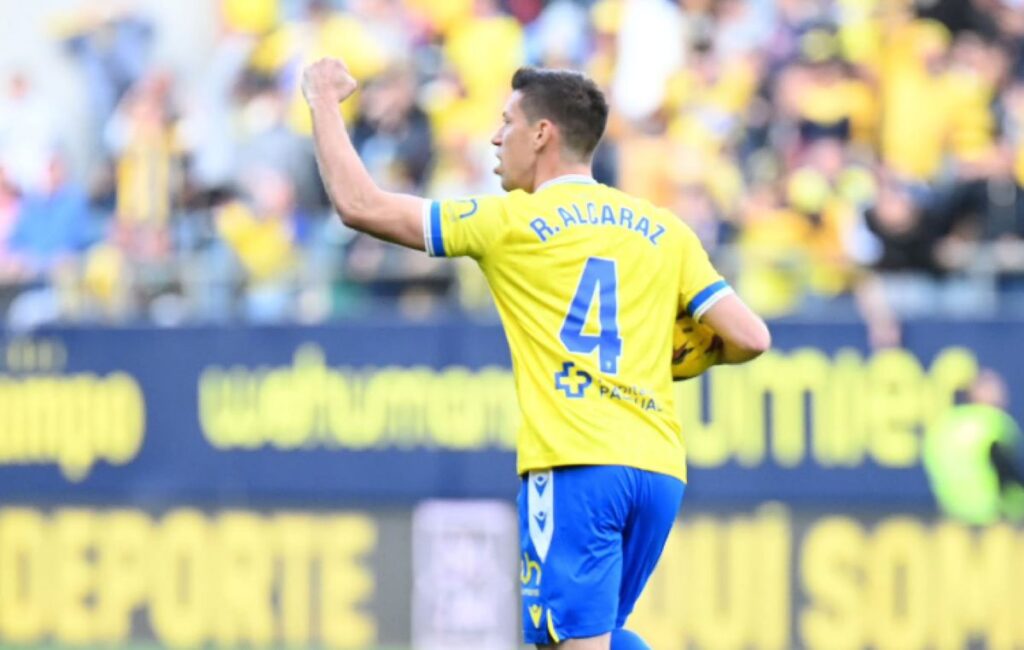 Rubén Alcaraz en el Cádiz CF