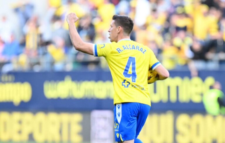Rubén Alcaraz en el Cádiz CF