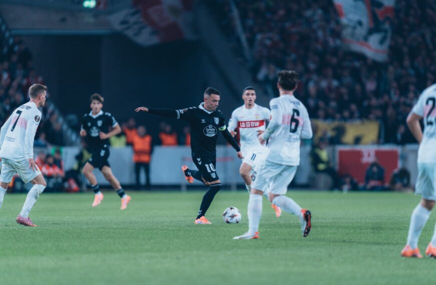 Imagen del Stuttgart -Celta de la UEFA Europa League