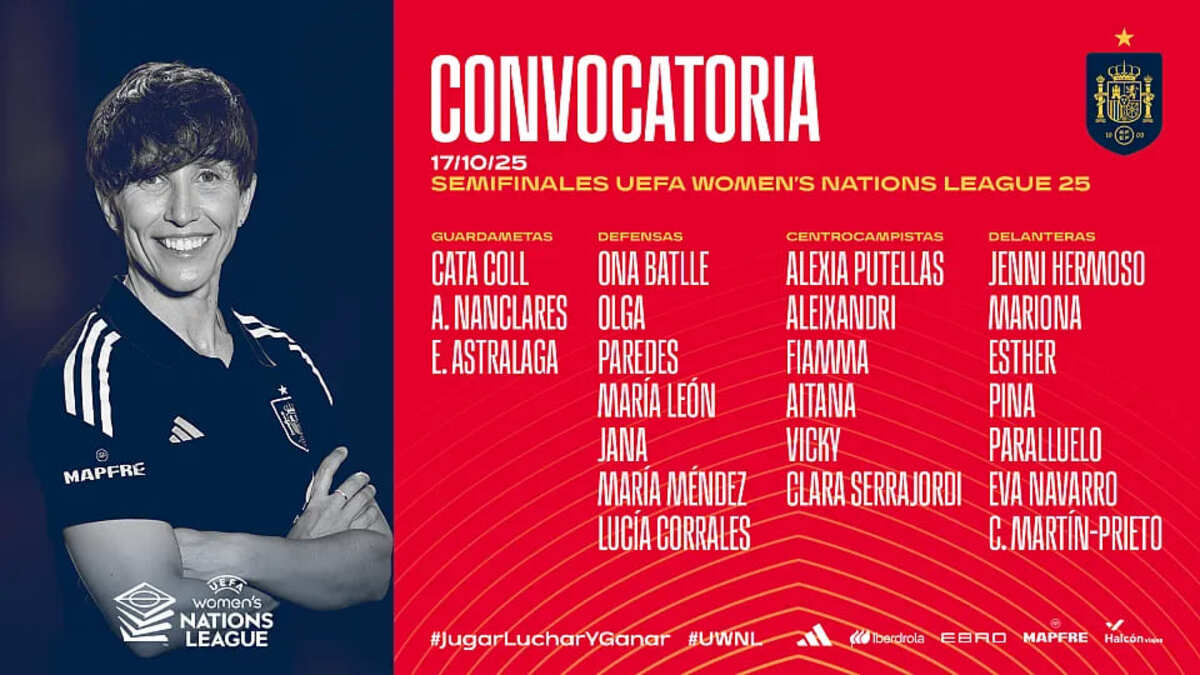 Convocatoria España femenina