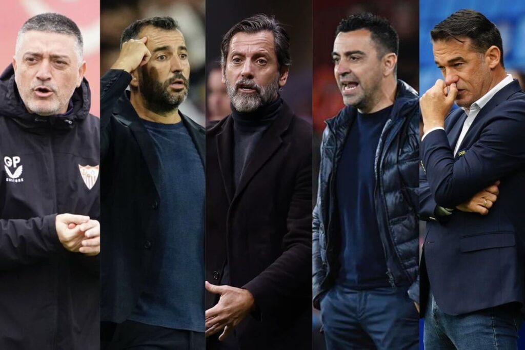 Entrenadores libres que podrían aterrizar en LaLiga