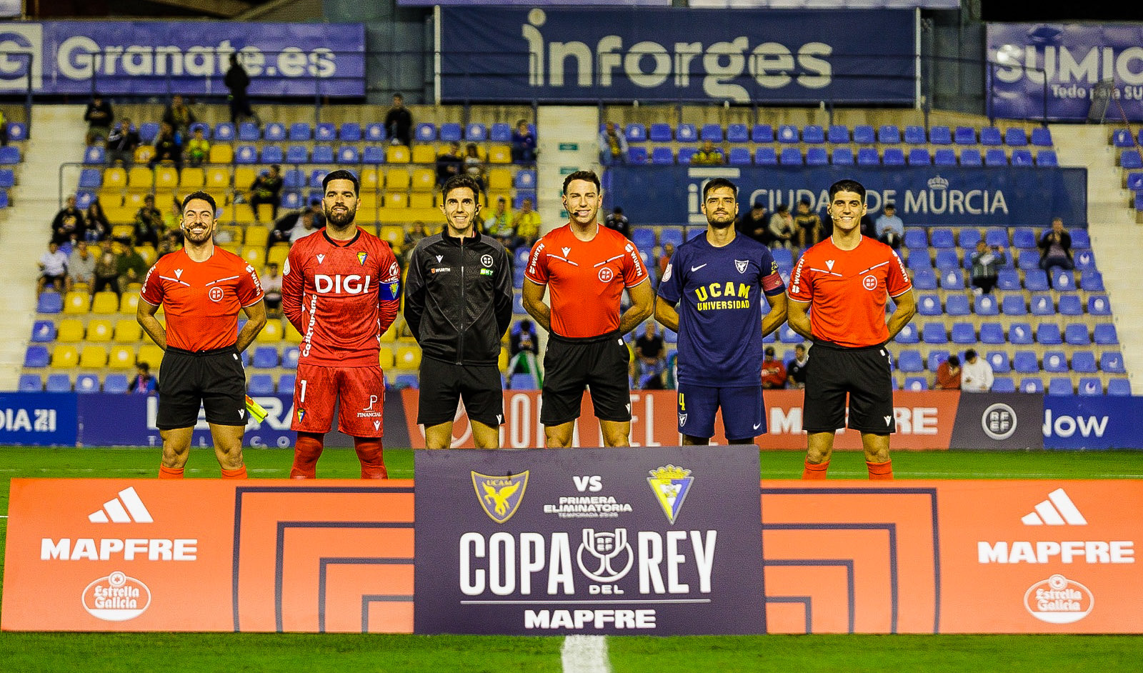 Foto Inicial Ucam Murcia 1-3 Cádiz