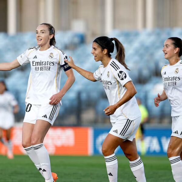 Gran goleada del Real Madrid a la AS Roma en su debut europeo