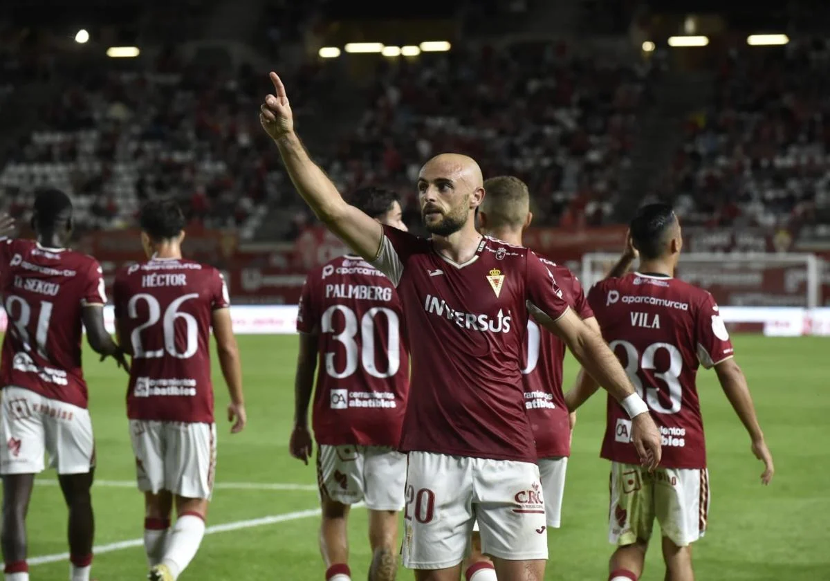 Real Murcia 1-1 (2-1) Antequera: La igualdad entre ambos deriva en emoción