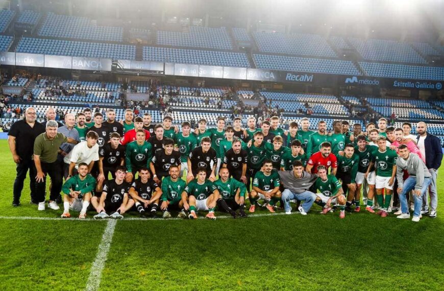 La foto final del Celta - Selección de Ourense