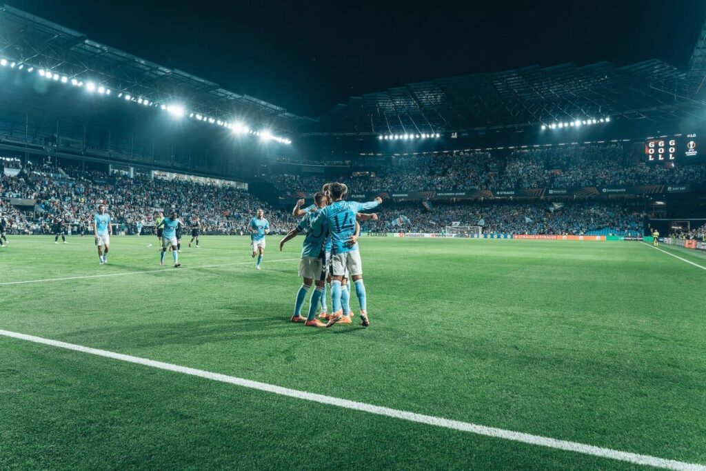 Victoria del Celta contra el PAOK