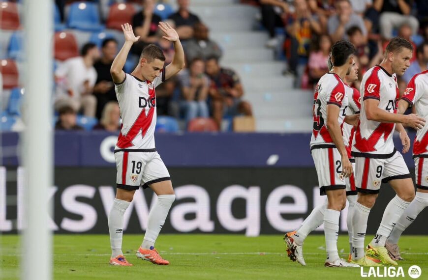 Jorge De Frutos con el Rayo Vallecano
