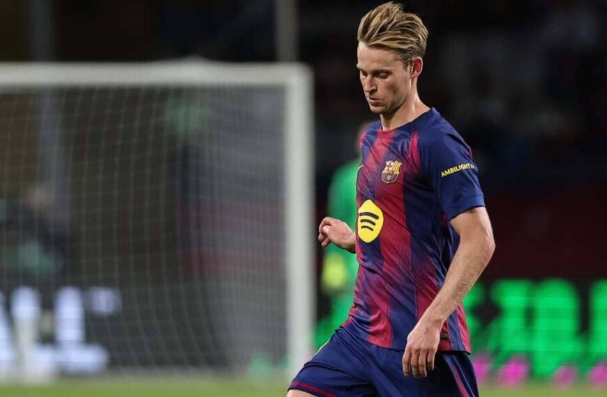 De Jong, en un partido