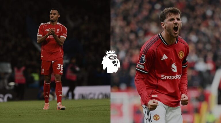 Imágenes separadas de Gravenberch y Mount