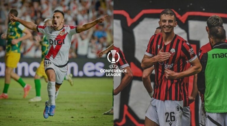 Partido de Conference League entre Rayo y KF Shkendija