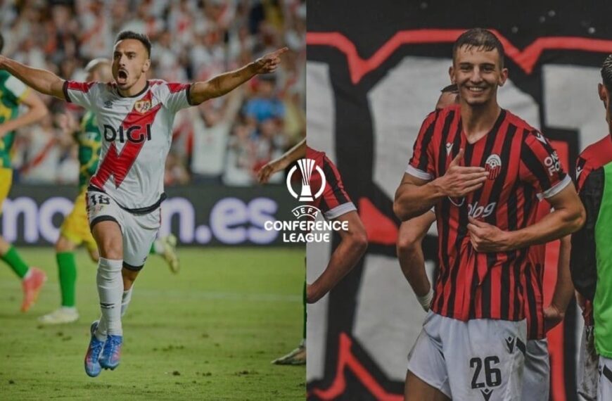 Partido de Conference League entre Rayo y KF Shkendija