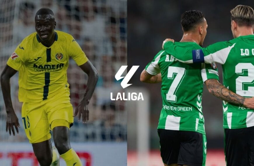 Jugadores del Villarreal y Betis, en fotos separadas