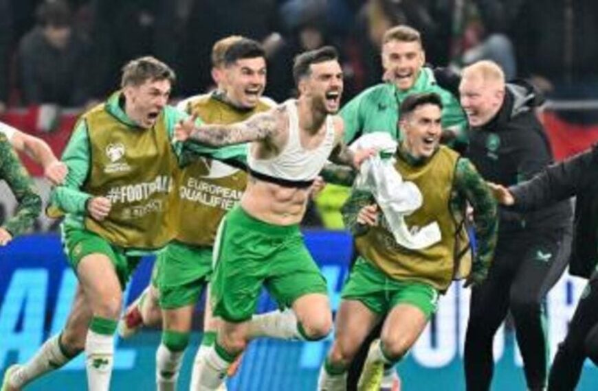 La Selección de la República de Irlanda clasifica a la repesca del Mundial 2026