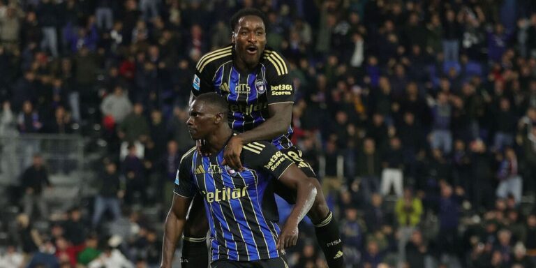 El Pisa gana en Serie A por primera vez en 34 años.