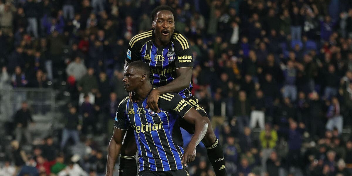 El Pisa gana en Serie A por primera vez en 34 años.