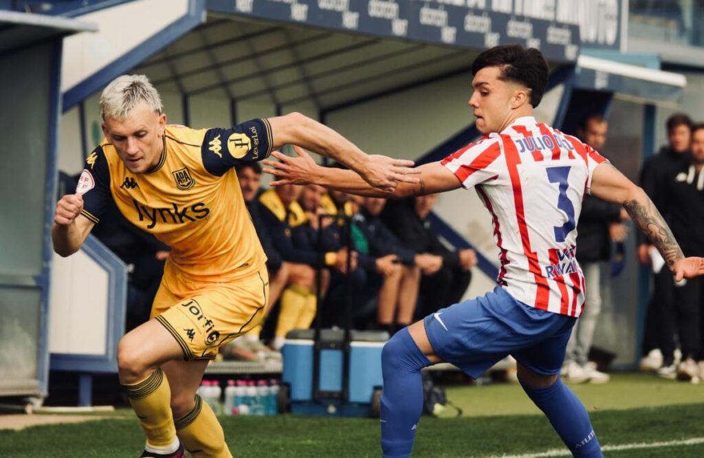 Atlético Madrileño se impone en el derbi ante el Alcorcón