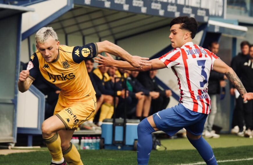 Atlético Madrileño se impone en el derbi ante el Alcorcón