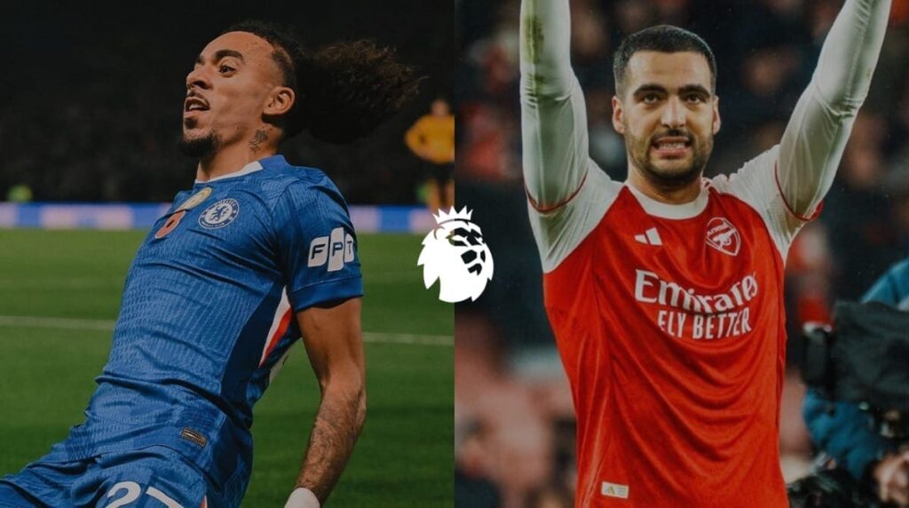 A la izquierda, el Chelsea, y a la derecha, el Arsenal