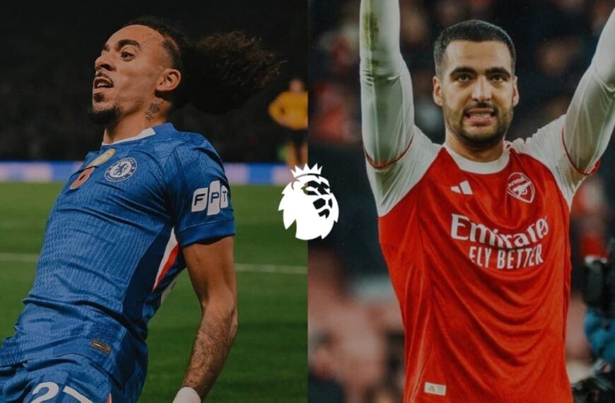 A la izquierda, el Chelsea, y a la derecha, el Arsenal