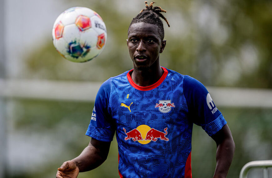 El mediocentro maliense del RB Leizpig, Amadou Haidara