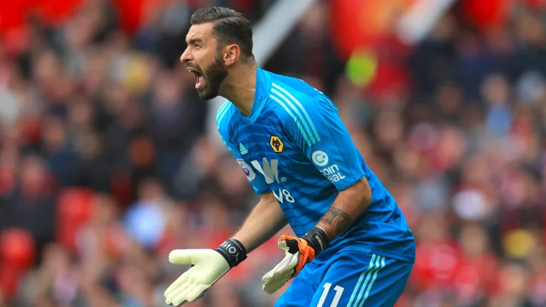 Rui Patricio contra el Manchester United