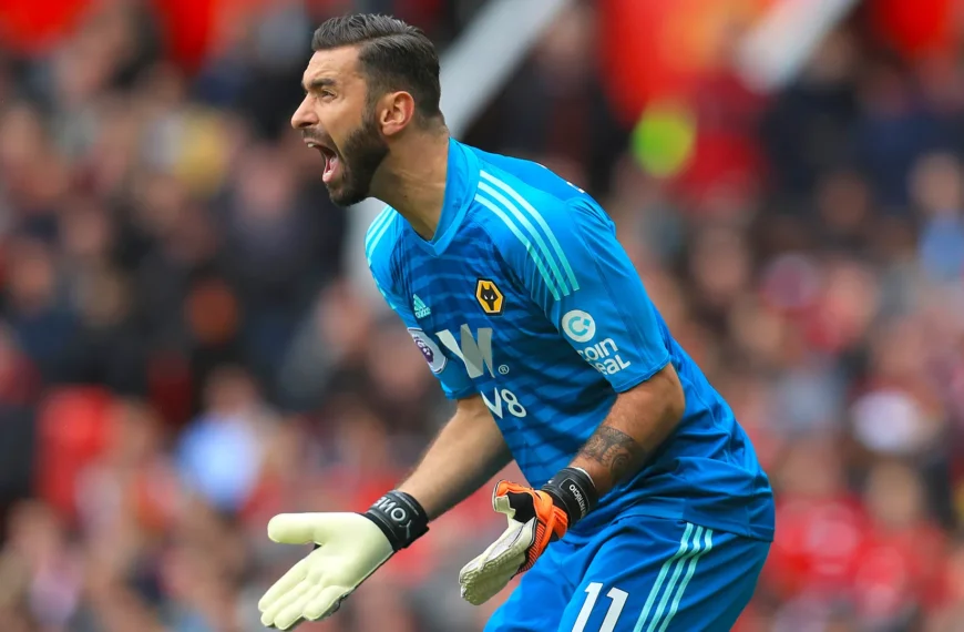 Rui Patricio contra el Manchester United