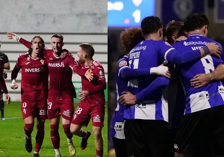 Real Murcia 1-1 Hércules.