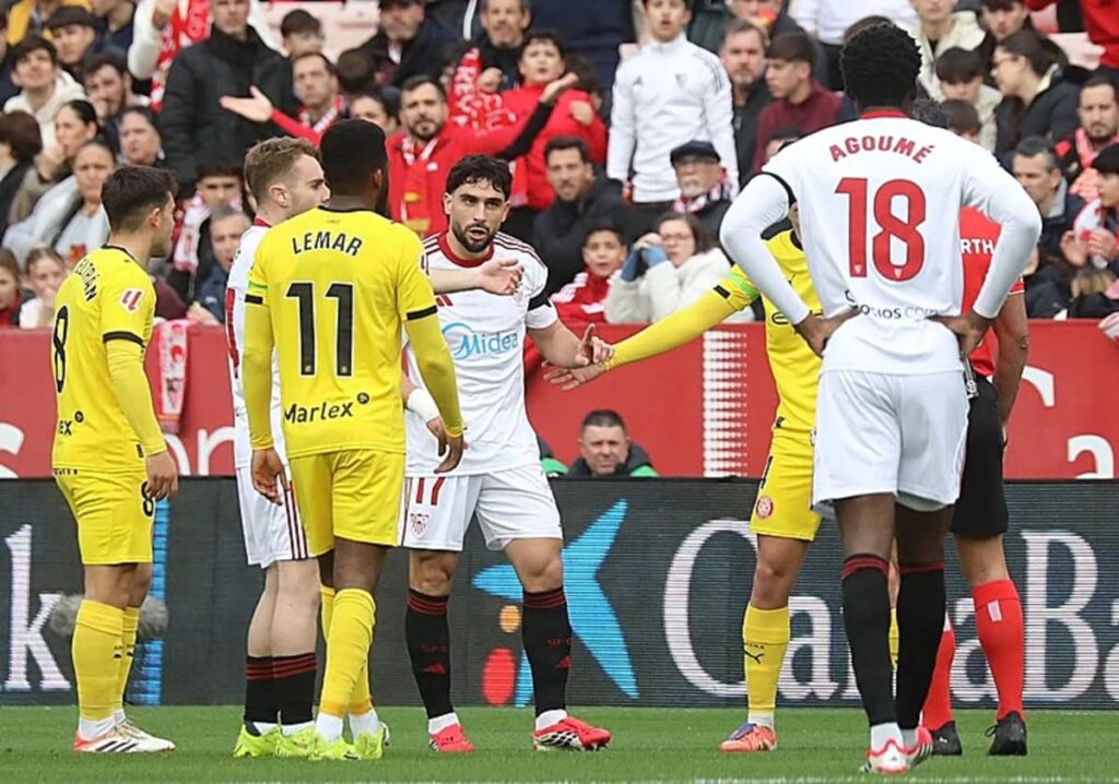 Sevilla FC 1-1 Girona FC: Empate agónico en Nervión