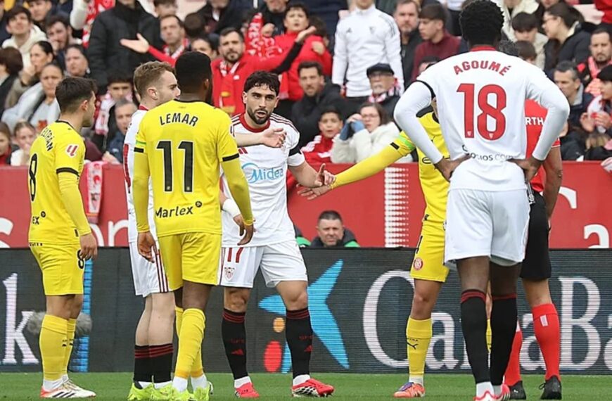 Sevilla FC 1-1 Girona FC: Empate agónico en Nervión