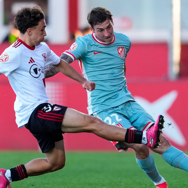El Sevilla Atlético se enfrenta al Atlético Madrileño en el Estadio Jesús Navas
