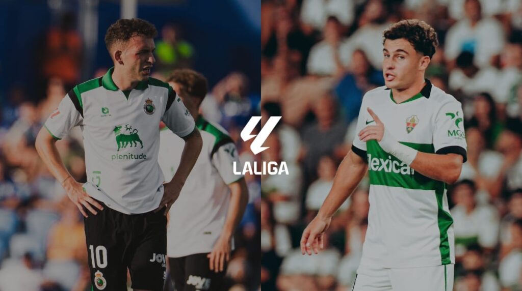 Racing y Elche en LaLiga EA Sports