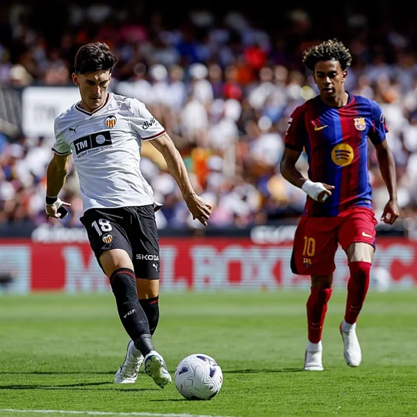 Valencia CF 0-5 FC Barcelona: El Barça sigue de manita en manita