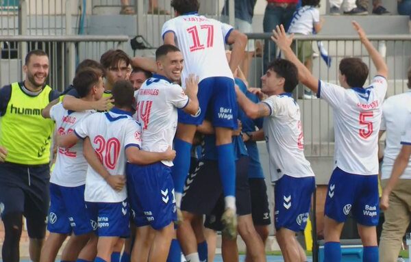 CE Europa 1-0 Rayo Majadahonda: Álex Cano desata la locura en Can Dragó